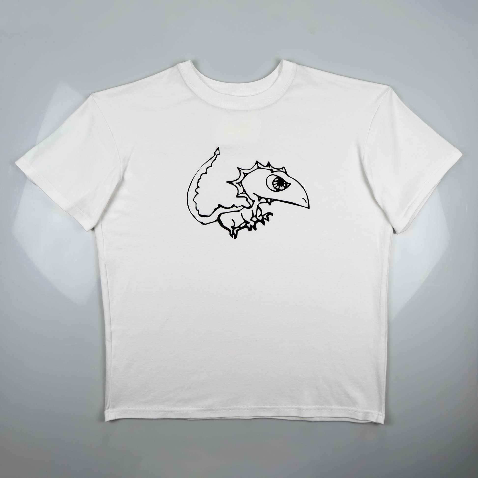 Dragon Shirt White - MOSTHATEDTRIBE
